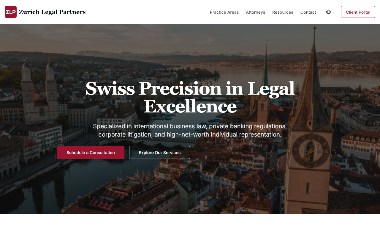 Lawyer Zurich